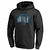 Men's Carolina Panthers NFL Pro Line by Fanatics Branded Arch Smoke Pullover Hoodie Black,baseball caps,new era cap wholesale,wholesale hats